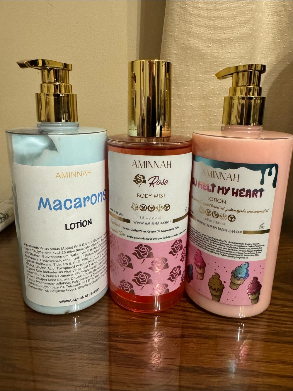 Aminnah lotion